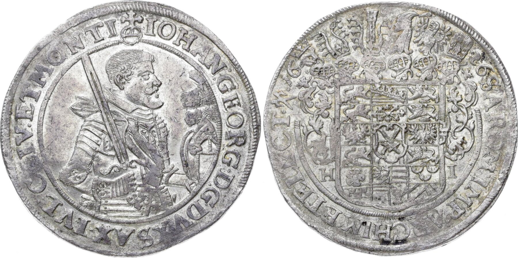 Sachsen Albertinische Linie Taler 1626 HI Johann Georg I 1615 1656