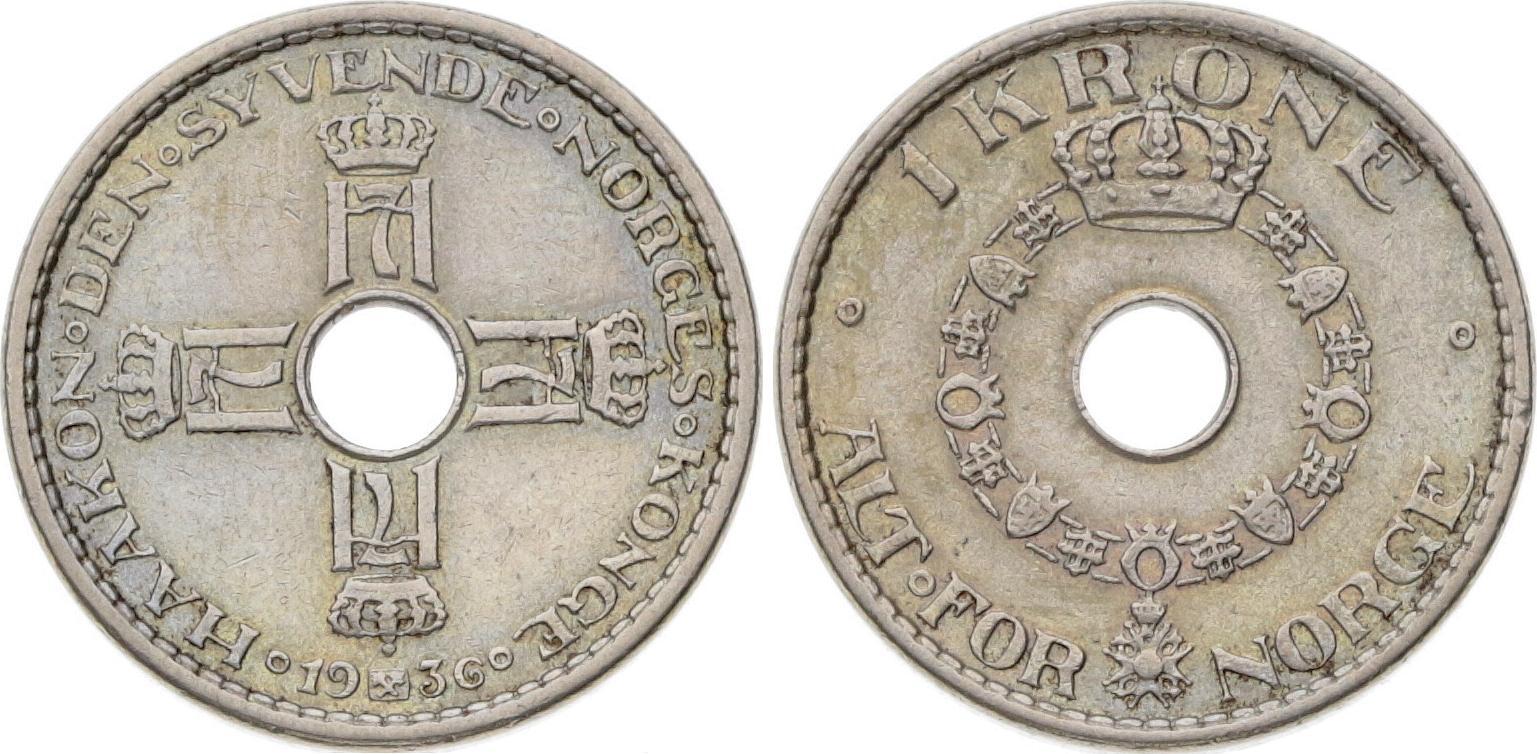 Norwegen Krone Haakon Vii Fast Vorz Glich Ma Shops