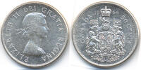Kanada - Canada 50 Cents Elisabeth II. ab 1952 – Silber 9,33 fein