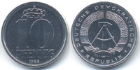 DDR 10 Pfennig Aluminium