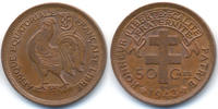 Französisch Äquatorial Afrika - French Equatorial 50 Centimes Französische Kolonie - Bronze