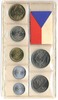 Tschechoslowakei - Czechoslovakia Kursmünzensatz CSSR 1960-1990 – Kursmünzensatz 1980