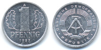 DDR 1 Pfennig Aluminium