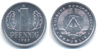 DDR 1 Pfennig Aluminium