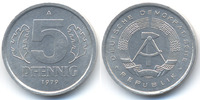 DDR 5 Pfennig Aluminium