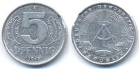 DDR 5 Pfennig Aluminium – Zainende