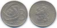 Tschechoslowakei - Czechoslovakia 3 Kronen CSSR 1960-1990 – Zainende