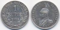 Deutsch Ostafrika 1 Rupie 1 Rupie 1913 A - Silber
