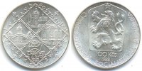 Tschechoslowakei - Czechoslovakia 100 Kronen CSSR 1960-1990 - Briefmarkenausstellung Prag