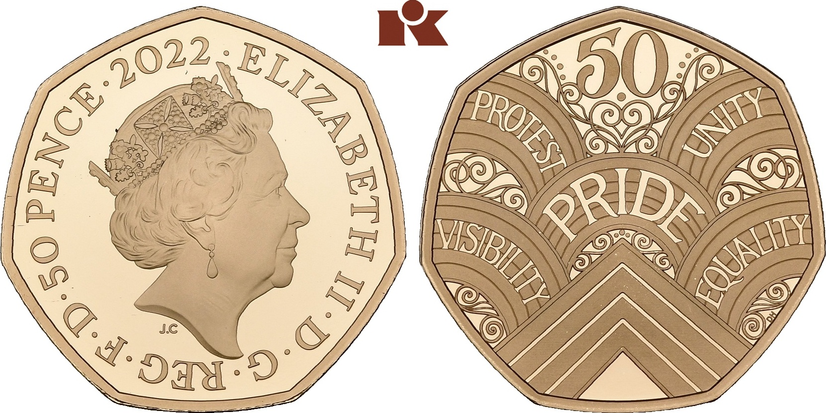 Grossbritannien Irland Pence Elizabeth Ii Polierte