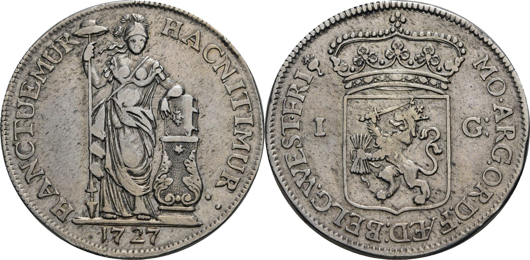 Niederlande Gulden 1727 Westfriesland Ss MA Shops