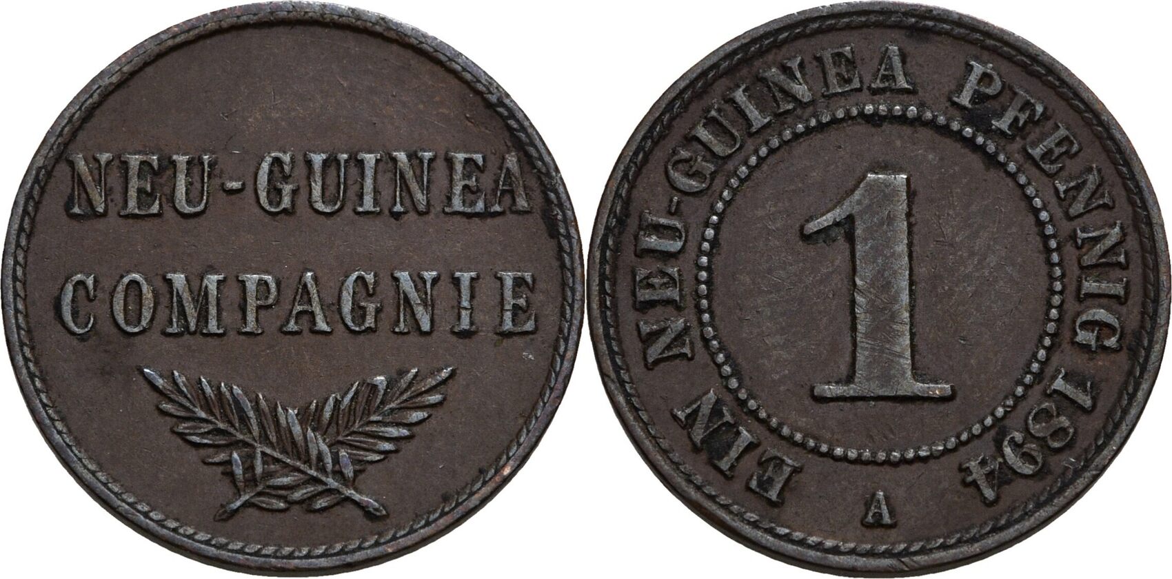 Deutsch Neu Guinea Pfennig Ss Min Auflagen Ma Shops