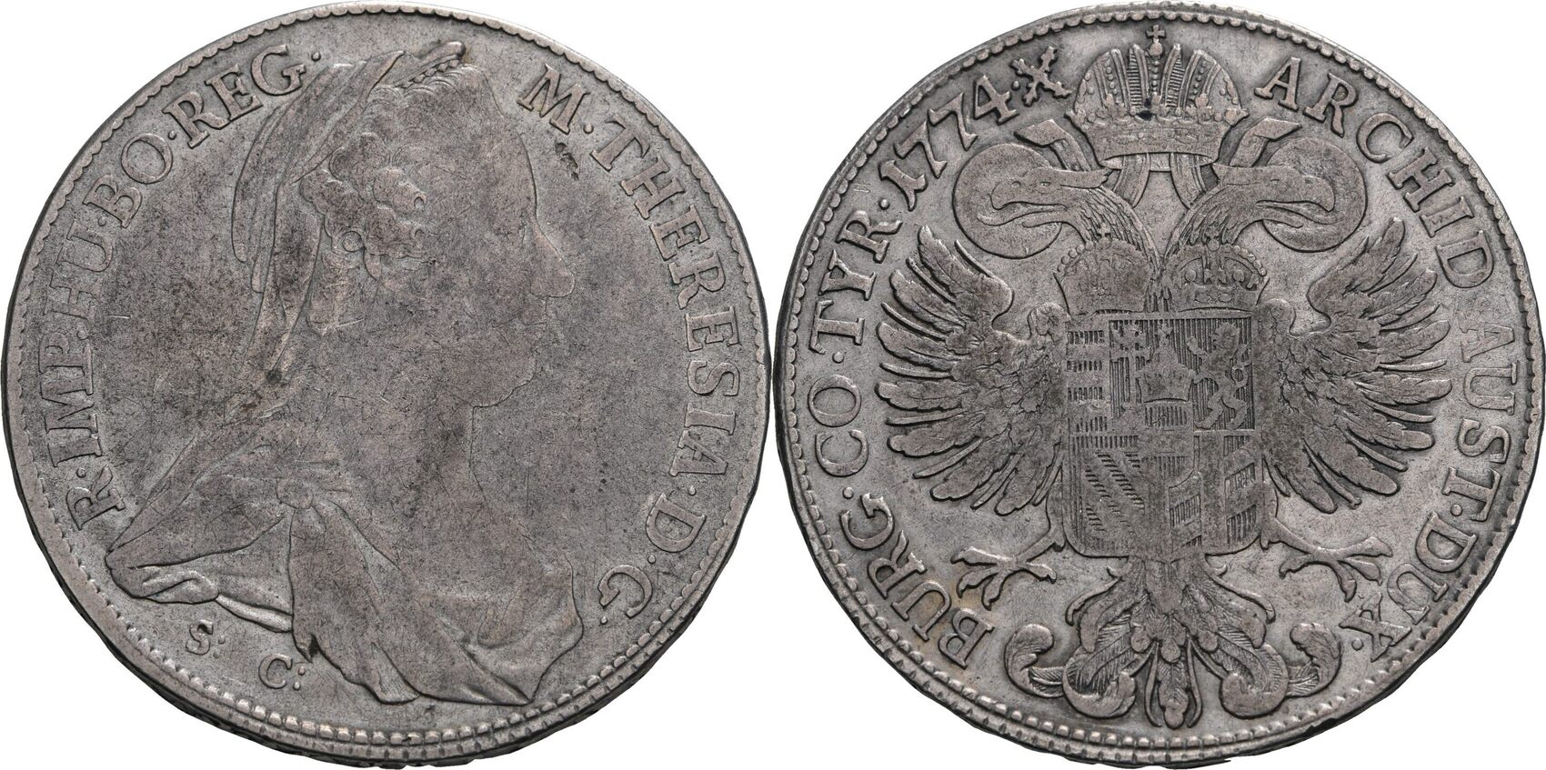 Habsburg Markgrafschaft Burgau Taler Sc G Nzburg Maria Theresia