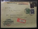 Alliierte Besetzung Einschreiben von Bremen nach Braunschweig