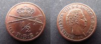 Dänemark 1/2 RB - Skilling Bild