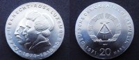 DDR 20 Mark Luxemburg Bild