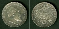 Württemberg Württemberg 3 Mark 1913 F f.vz selten