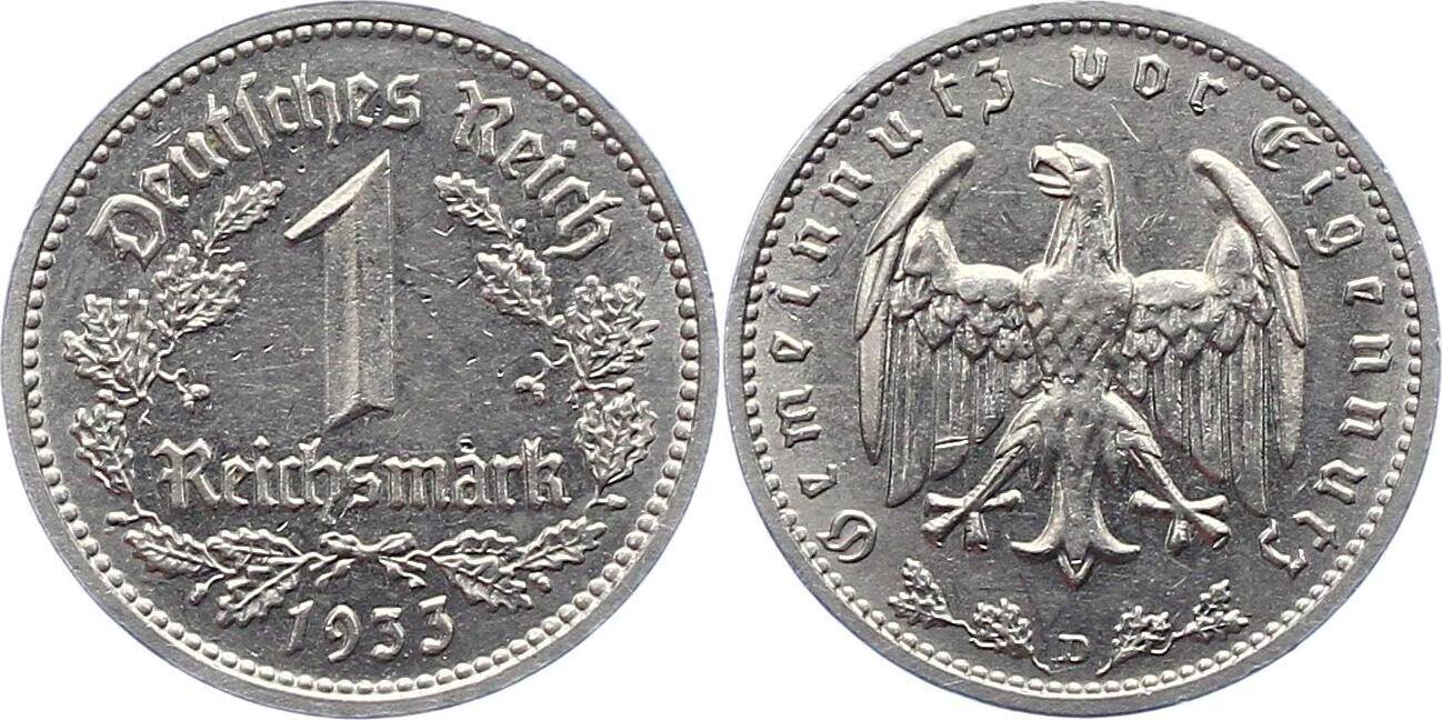 Drittes Reich Reichsmark D Sehr Sch N Ma Shops