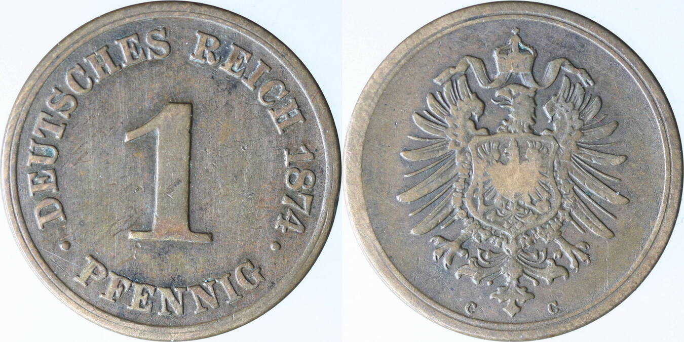 Deutschland Pfennig C Kaiserreich Ss Ma Shops