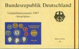 Deutschland, Bundesrepublik 63,40 DM (32,42 Euro) BRD Umlaufmünzenserie 1997 PP