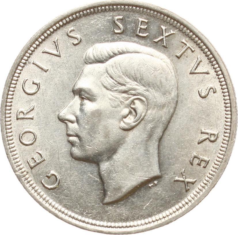 Südafrika 5 Shillings 1952 Georg VI vz stgl MA Shops