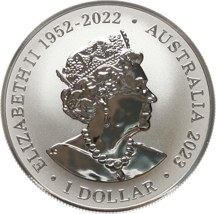 Australien 1 Dollar 2023 Elisabeth II Stgl MA Shops