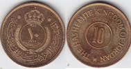 Jordanien 10 Fils 1962 proof