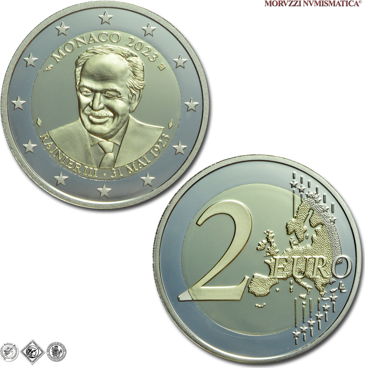 Principality Of Monaco F Rstentum Monaco Euro Commemorative Coin