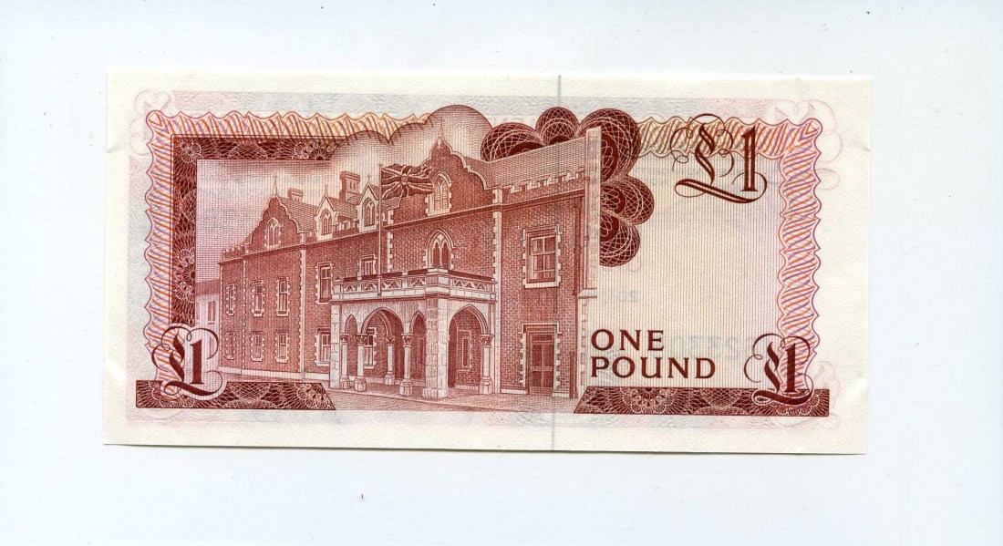 Gibraltar 1 Pound 1986 I MA Shops