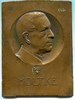 Bronzeguss Plakette Moltke,Helmut Graf von,1800(Parchim)-1891(Berlin)