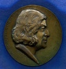 Frankfurt/M., Br.-Medaille, einseitiges Bronzemedaillon Margarete Susmann 1872(Hamburg)-1966(Zürich),