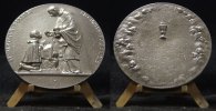 Kaiserreich Eisen Medaille ~ Eisengussmedaille / zur Erinnerung an die erste heilige Communion ~