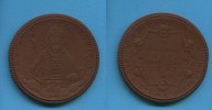 Deutschland/Meissen, Keramik-Medaille, Wiedererrichtung des Bistums Meissen,