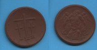 Deutsches Reich/Oberammergau, Porzellan-Medaille, Passionsspiele,