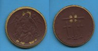 Deutsches Reich/Oberammergau, Porzellan-Medaille, Passionsspiele,