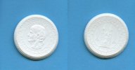 Deutsches Reich/Meissen, Porzellan-Medaille, Dr.Christian Fridrich Samuel Hahnemann 1755-1845,