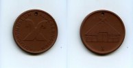 DDR/Klockenhagen, Porzellan-Medaille, Freilichtmuseum,