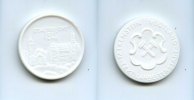 DDR/Falkenstein, Porzellan-Medaille, Stadtrecht seit 1848,