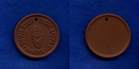Karl Marx Stadt/Chemnitz, Porzellan-Medaille, Tierpark Karl Marx Stadt,