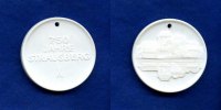 Strausberg, Porzellan-Medaille, 750 Jahrfeier,