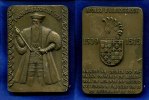Portugal, Br.Plakette, Alfonso de Albuquerque 1443-1515,