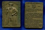 Portugal, Br.Plakette, Garcia de Noronha 1480-1540,