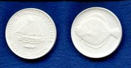 DDR/Stralsund, Porzellan Medaille, 750 Jahre Stralsund, Image