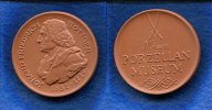 DDR/Meißen, Porzellan Medaille, Johann Friedrich Böttger 1682-1719, Image