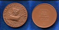 DDR/Wismar, Porzellan Medaille, Siegel der Stadt Wismar, Image
