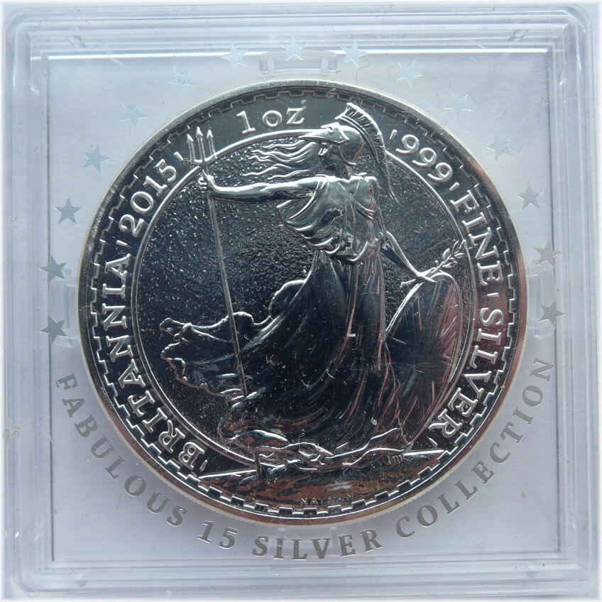 Gro Britannien Pfund Fabulous Silver Collection Britannia