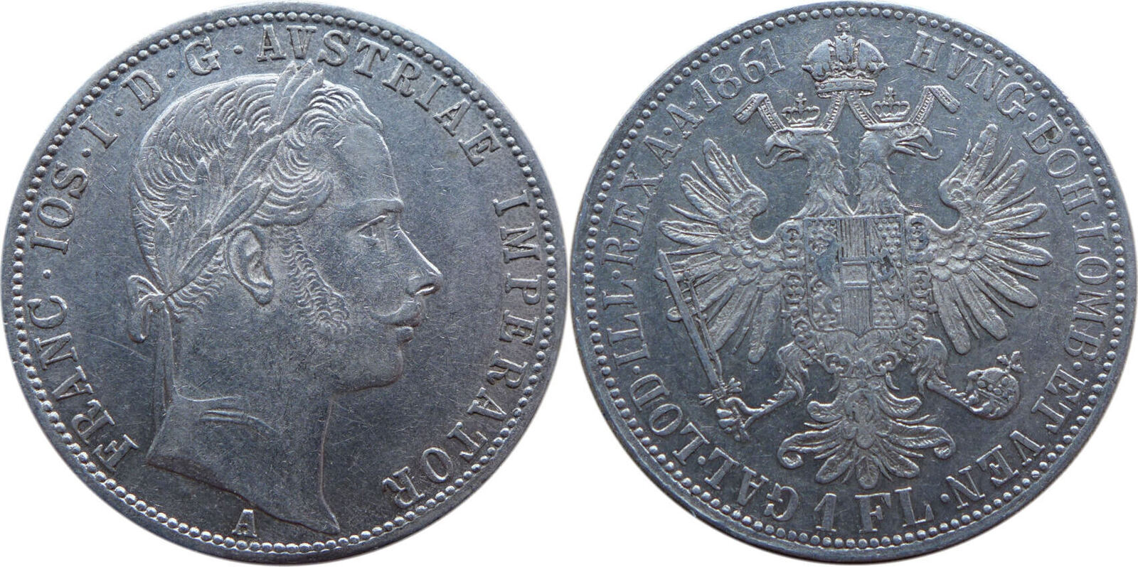 Sterreich Ungarn Florin A Franz Joseph I Ss Vz