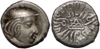 India drachm India Satraps in Western India Rudrasena II AR drachm