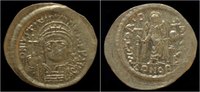 Byzantine solidus Justinian I AV solidus