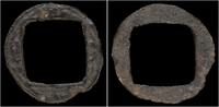 Indonesia cash Indonesia Sumatra Song Dynasty tin cash of the Emperor Zhen Zong